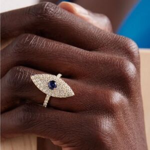 Anita Ko Evil Eye Diamond Ring